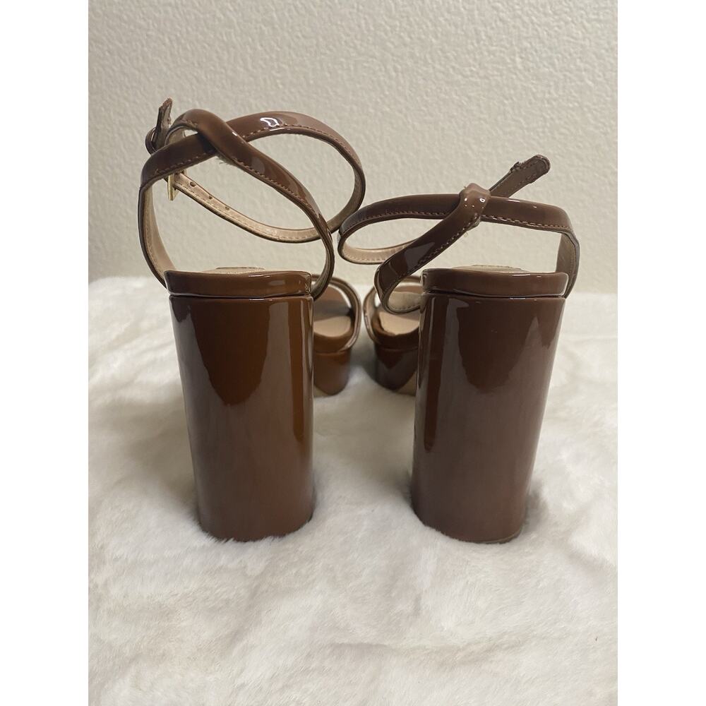 Steve Madden Platform Heels Lessa Women’s Brown Size 6 - Picture 5 of 7